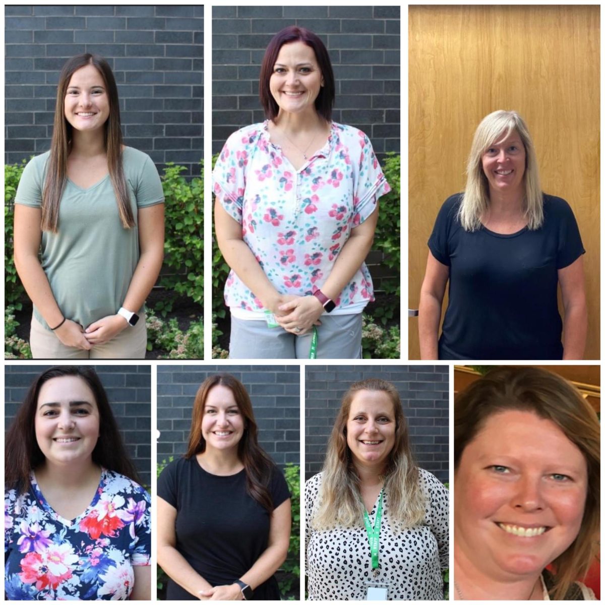 L-R top row: Abigail Russell, Amber Wallace, Jennifer Gambetta
L-R bottom row: Helena Minasian, Stacey Jones, Tiffany Delano, Jennifer Abel

Photos courtesy of the Harrison High School Facebook Page