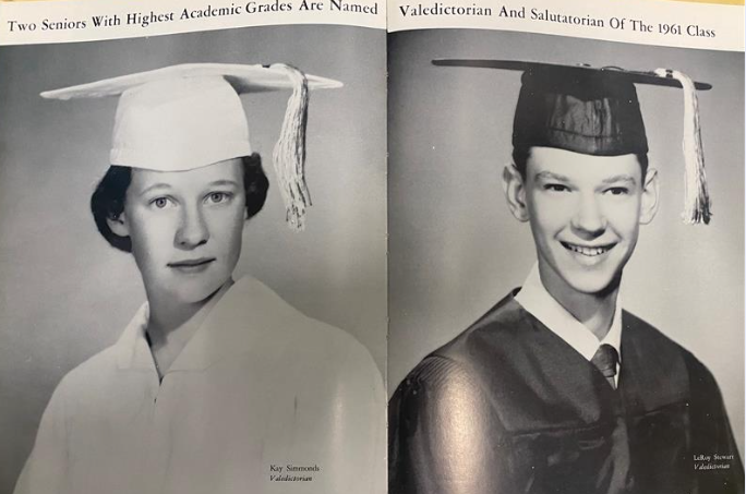 Photo of the 1961 yearbook