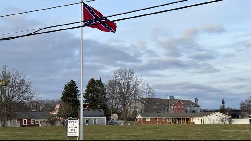 The confederate flag in Harrison, Dayton Daily News 