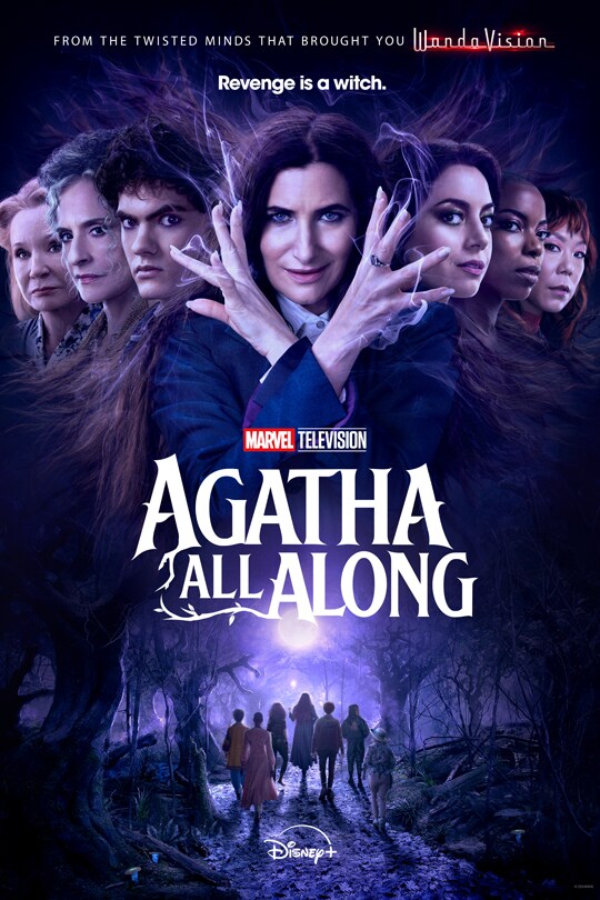 Go watch Agatha All Along on Disney Plus, available now!