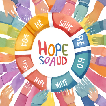 Reach out for help from Hope Squad!