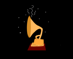 A grammy surrounded by flies and odor.