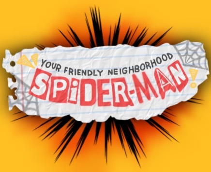 A redraw of the logo for the new "Your Friendly Neighborhood Spider-Man" show, now streaming on Disney Plus.