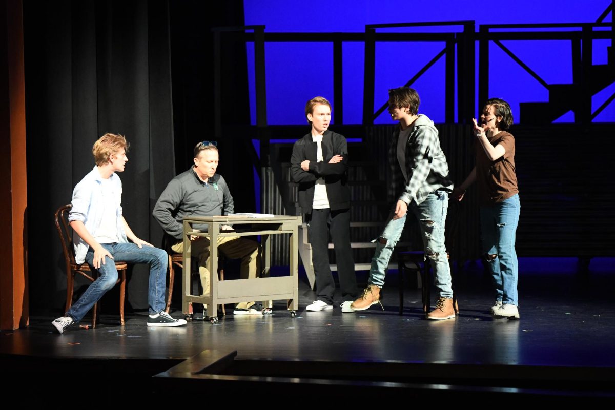 Pollitt and Tracy Kicking Loose in "Footloose"