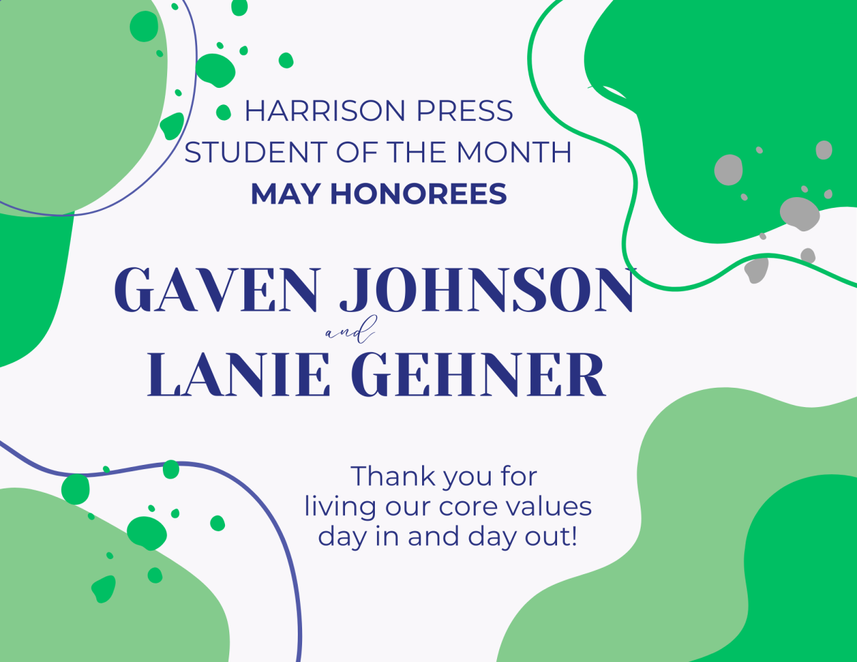 Congratulations to these two awesome students! 