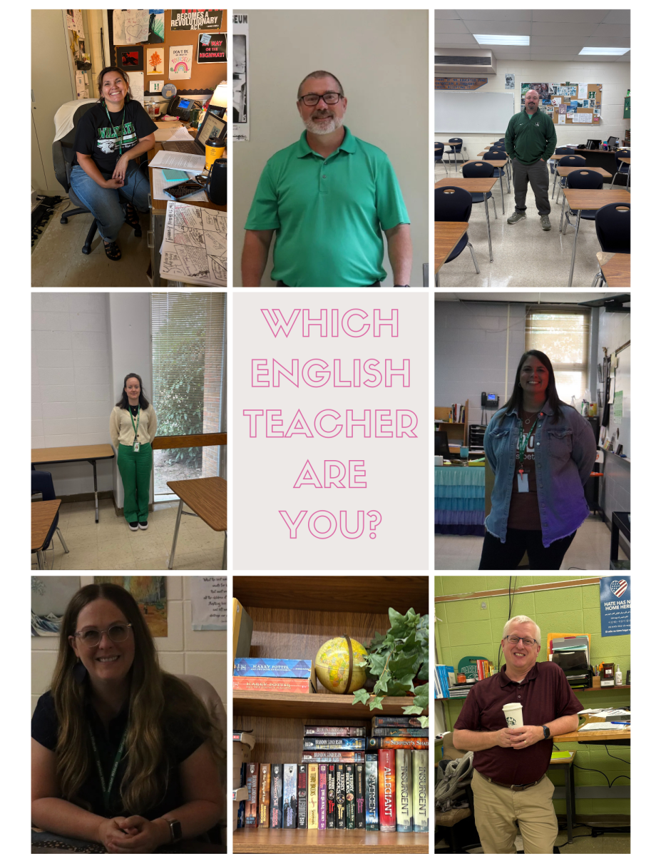 Our Harrison English teachers spotted in their natural habitat