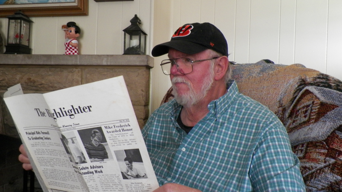 Alumni Howard Redden featured reading 'The Highlighter' 
