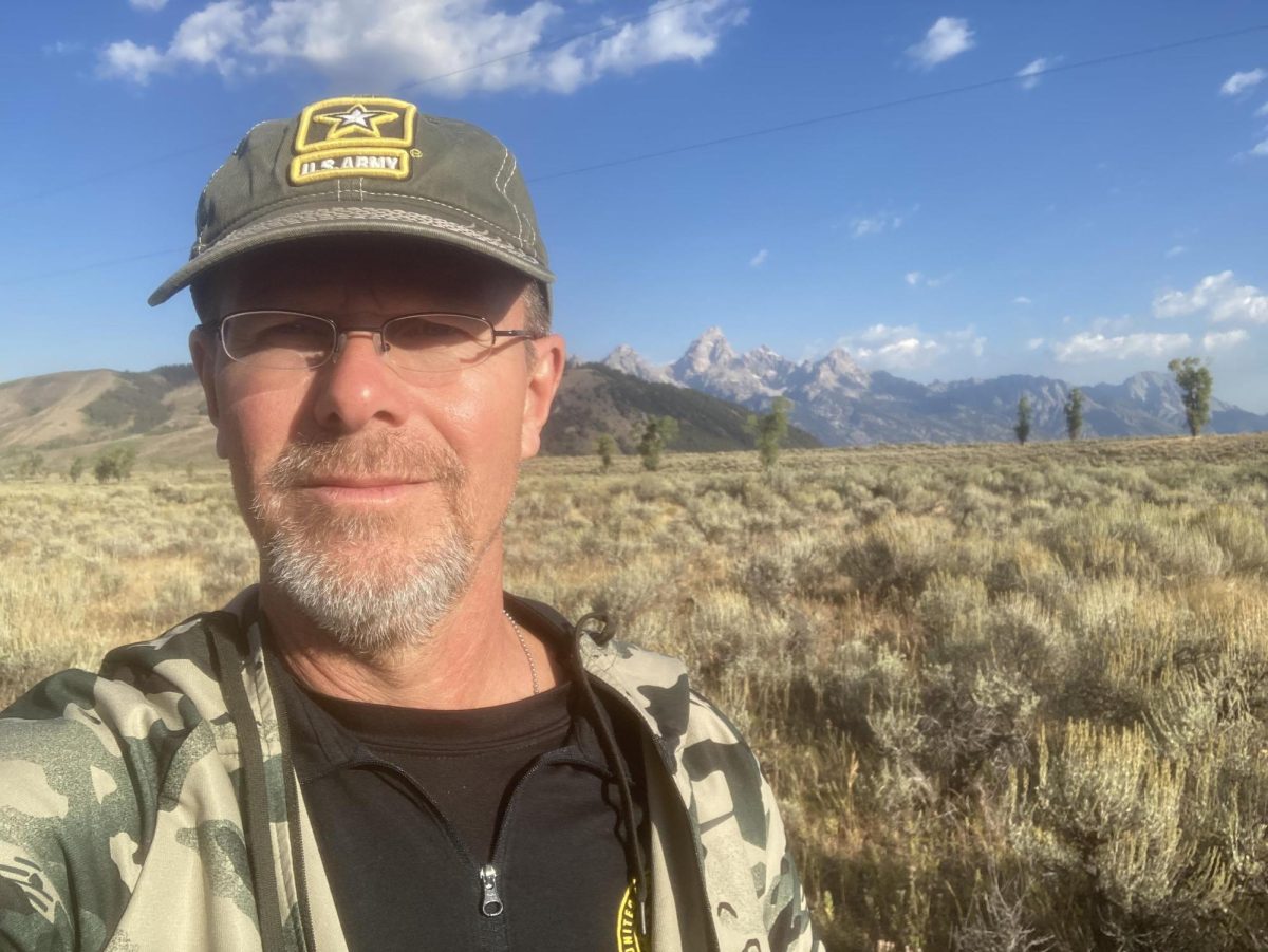 Todd Sams in Yellowstone National Park