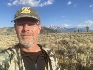 Todd Sams in Yellowstone National Park
