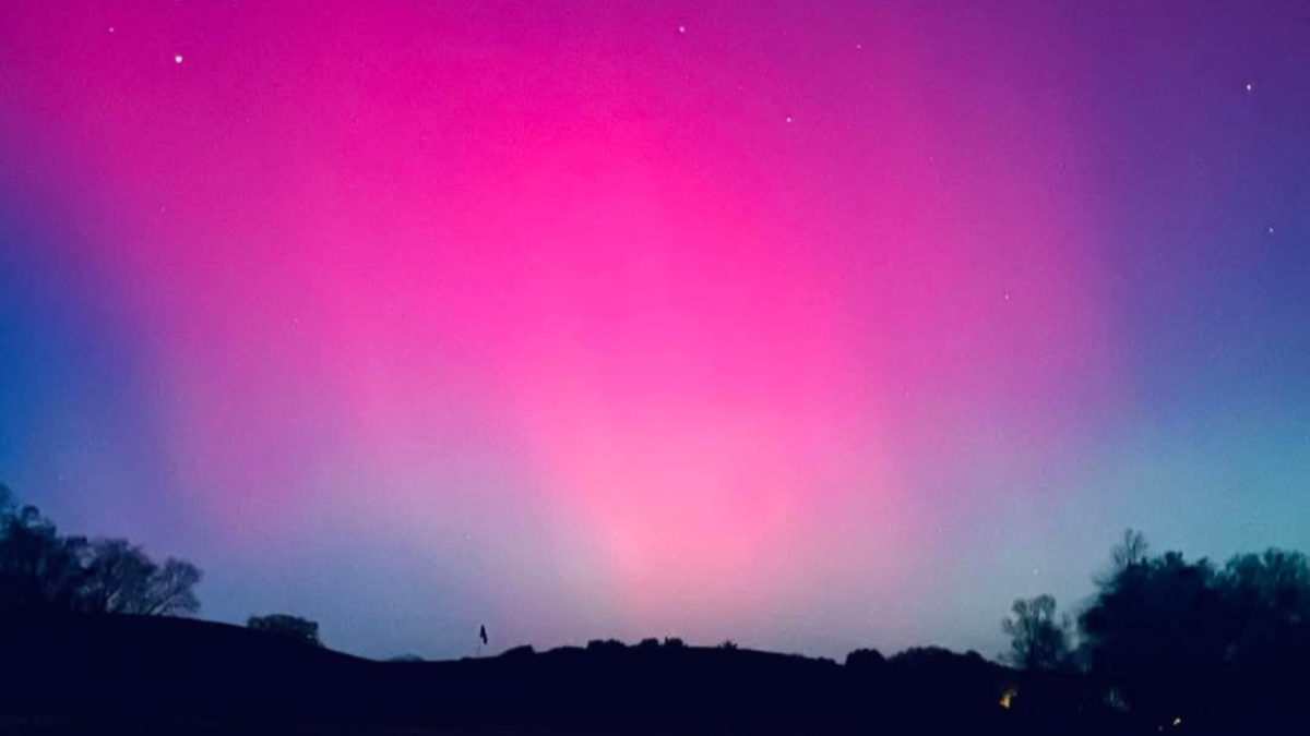 Taken by a few followers, Brittany Westerfield and Tim Elser on the evening of November 11th and uploaded on Harrison Happenings.