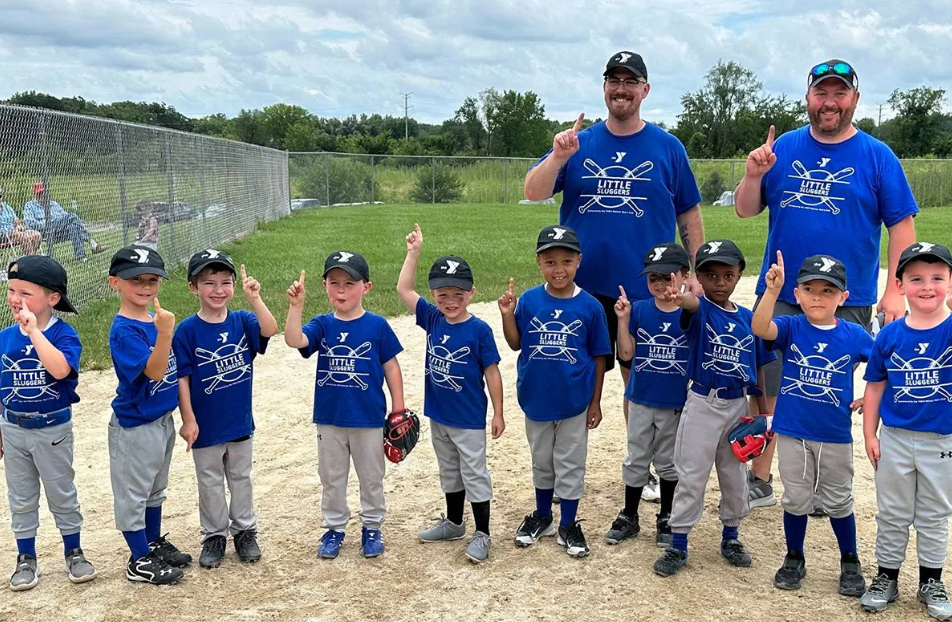 Landon Colwell played tee-ball when he was 4. He literally can't remember which one he is, haha. 