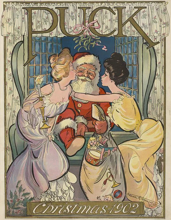 Frank A. Nankivell's illustration of Santa Clause (1902)
