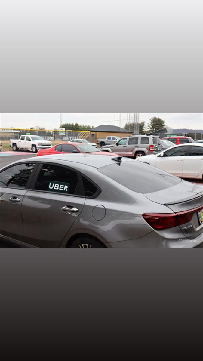 Uber car