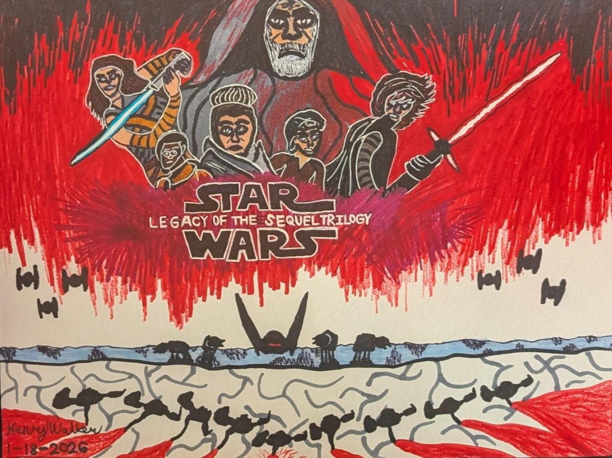 The sequel trilogy is given a lot of hate, but that isn't totally valid. There is a lot to love about the most recent Star Wars trilogy, and this artwork celebrates that. "The Legacy of the Sequel Trilogy" 