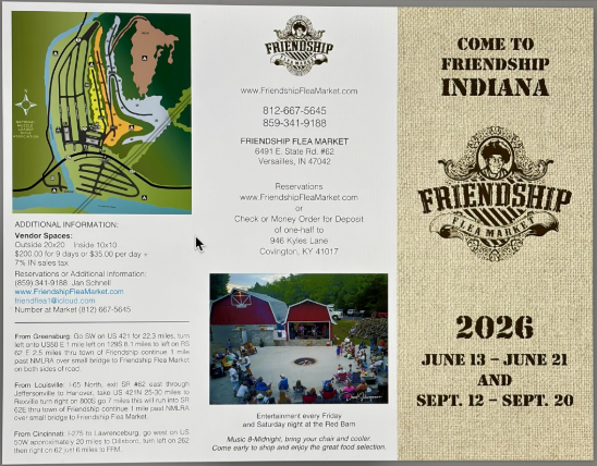 The 57th Annual Friendship Flea Market