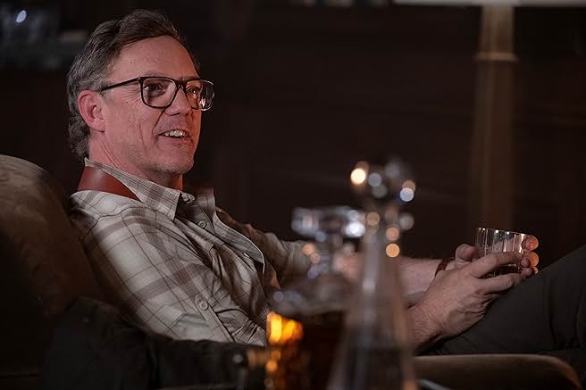 Matthew Lillard kills it as Mr. Charles, a new CIA operative working for Valentina Allegra DeFontaine as seen in Marvel's Thunderbolts film. 